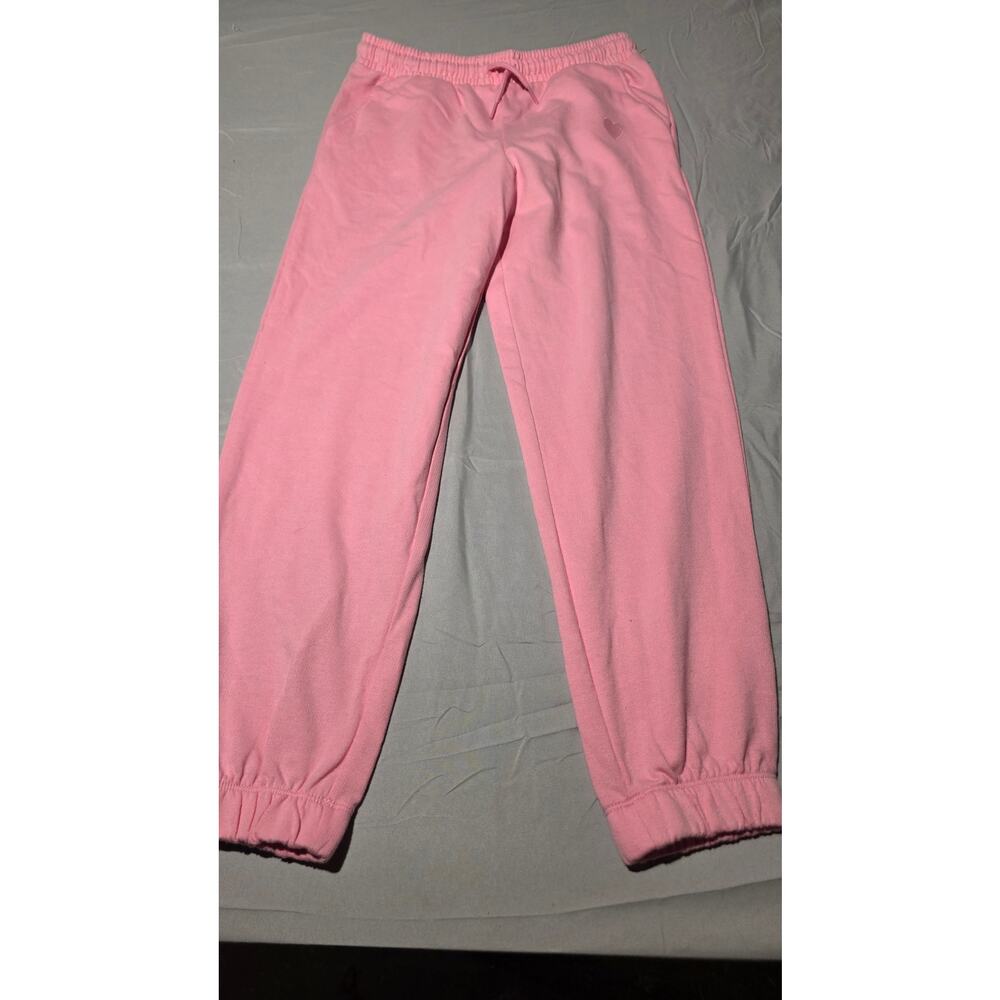 Cat and Jack Pink Girls Cotton Jogger Pants size XL (14)